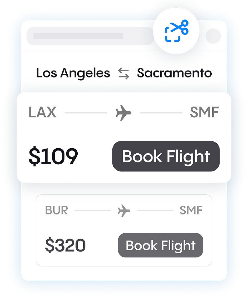Get the best prices for tickets with Aloha Browser's Snips